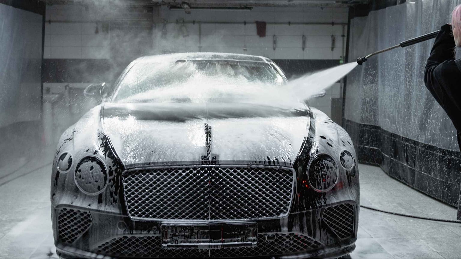 reklama myjnia samochodowa