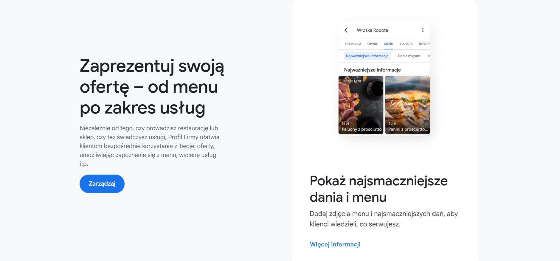 Na czym polega pozycjonowanie i optymalizacja wizytówki Google Moja Firma? 3 www.google.comintlpl_plbusiness zdjęcie 2
