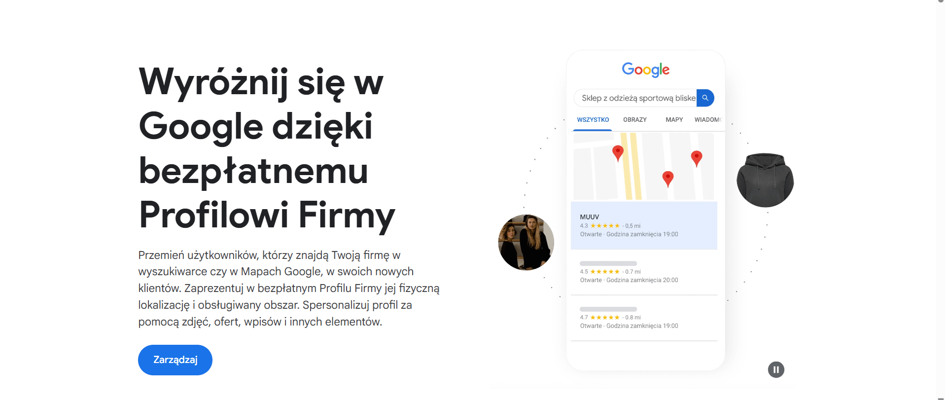 Na czym polega pozycjonowanie i optymalizacja wizytówki Google Moja Firma? 2 www.google.comintlpl_plbusiness zdjęcie 1