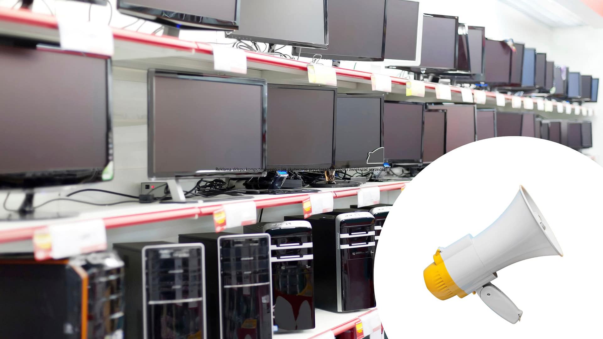 reklama sklepu komputerowego